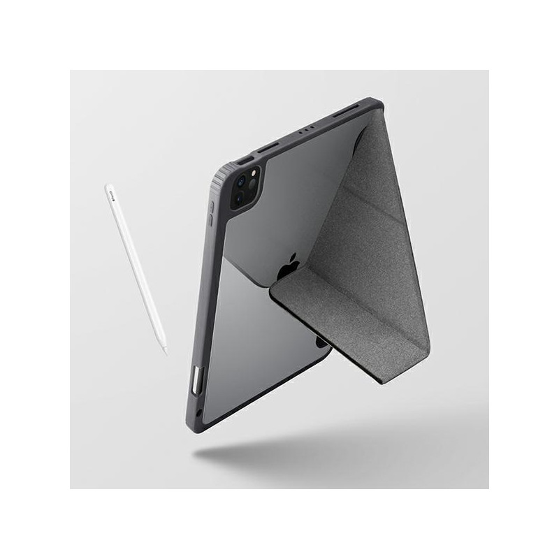 UNIQ Moven dėklas, skirtas iPad 10,2" (2021/ 2020/ 2019) – pilkas