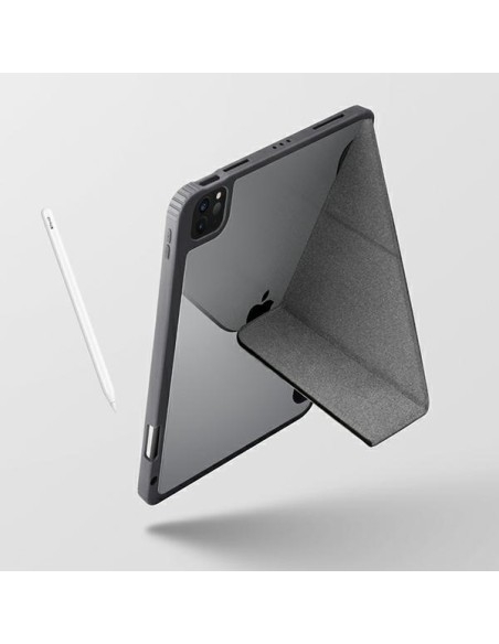 UNIQ Moven dėklas, skirtas iPad 10,2" (2021/ 2020/ 2019) – pilkas UNIQ Moven dėklas, skirtas iPad 10,2" (2021/ 2020/ 2019) – pilkas