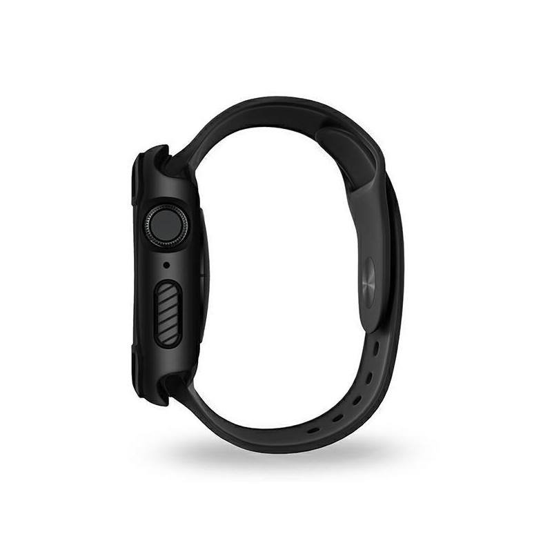 UNIQ Torres dėklas Apple Watch 4 / 5 / 6 / SE 40mm - juodas