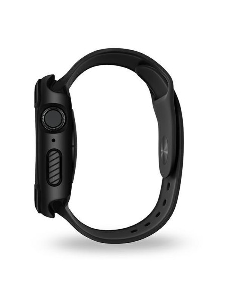 UNIQ Torres dėklas Apple Watch 4 / 5 / 6 / SE 40mm - juodas UNIQ Torres dėklas Apple Watch 4 / 5 / 6 / SE 40mm - juodas