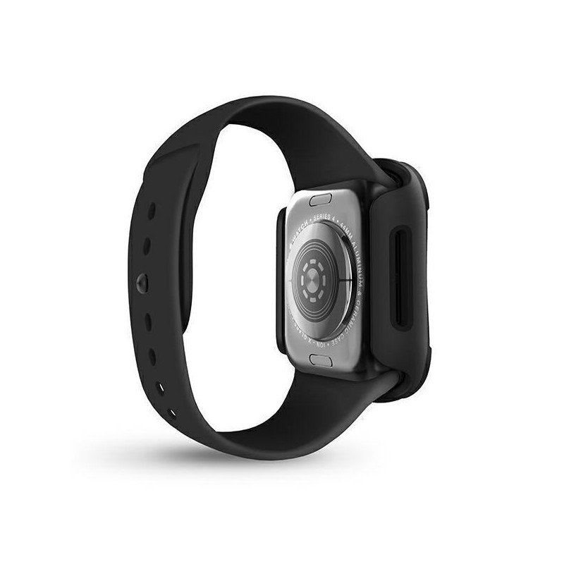 UNIQ Torres dėklas Apple Watch 4 / 5 / 6 / SE 40mm - juodas