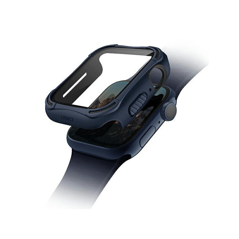 UNIQ Torres dėklas Apple Watch 4 / 5 / 6 / SE 40mm - mėlynas UNIQ Torres dėklas Apple Watch 4 / 5 / 6 / SE 40mm - mėlynas