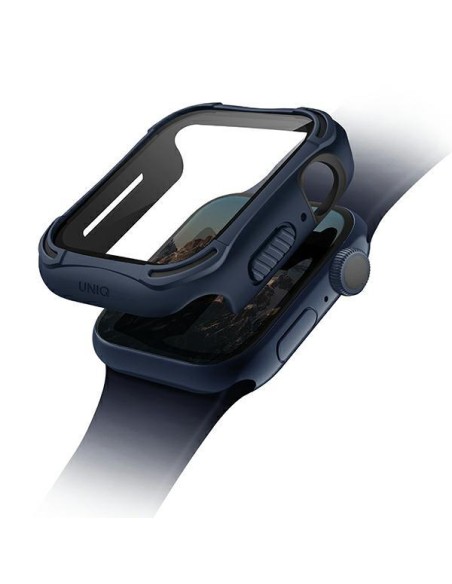 UNIQ Torres dėklas Apple Watch 4 / 5 / 6 / SE 40mm - mėlynas UNIQ Torres dėklas Apple Watch 4 / 5 / 6 / SE 40mm - mėlynas