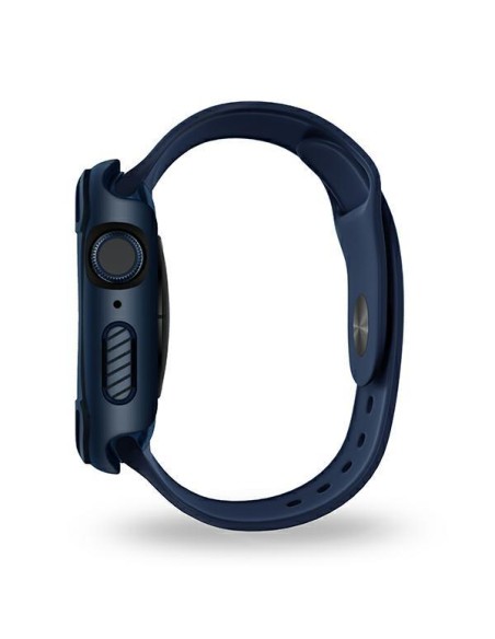 UNIQ Torres dėklas Apple Watch 4 / 5 / 6 / SE 40mm - mėlynas UNIQ Torres dėklas Apple Watch 4 / 5 / 6 / SE 40mm - mėlynas