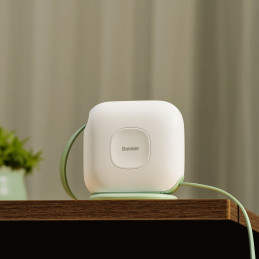 Kabelis ištraukiamas 3in1 USB-C microUSB iPhone Lightning 1,7m žalias