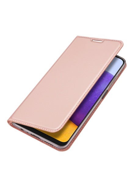 Dux Ducis Skin Pro dėklo dėklo dangtelis su atvartu, skirtas Samsung Galaxy A22 4G rožinė Dux Ducis Skin Pro dėklo dėklo dangtelis su atvartu, skirtas Samsung Galaxy A22 4G rožinė