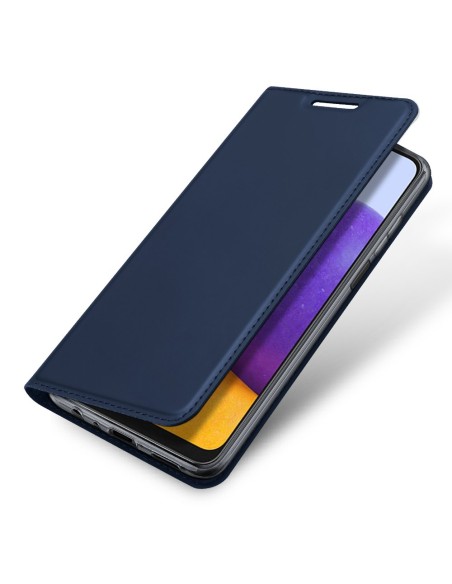 Dux Ducis Skin Pro dėklo dėklo dangtelis su atvartu, skirtas Samsung Galaxy A22 4G mėlynai Dux Ducis Skin Pro dėklo dėklo dangtelis su atvartu, skirtas Samsung Galaxy A22 4G mėlynai