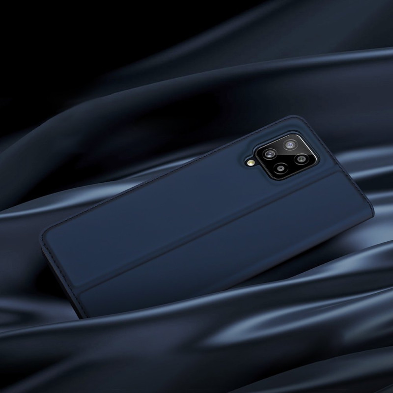 Dux Ducis Skin Pro dėklo dėklo dangtelis su atvartu, skirtas Samsung Galaxy A22 4G mėlynai