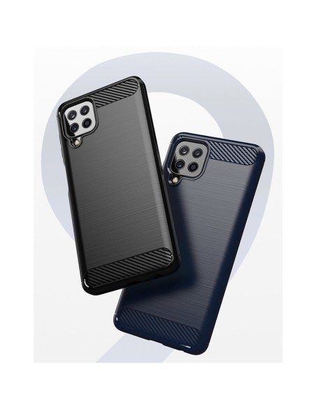 Carbon Case lankstus dangtelis Samsung Galaxy A22 4G juodas Carbon Case lankstus dangtelis Samsung Galaxy A22 4G juodas