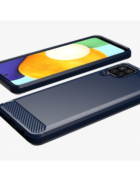Carbon Case lankstus dangtelis Samsung Galaxy A22 4G juodas Carbon Case lankstus dangtelis Samsung Galaxy A22 4G juodas