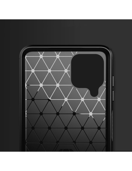 Carbon Case lankstus dangtelis Samsung Galaxy A22 4G juodas Carbon Case lankstus dangtelis Samsung Galaxy A22 4G juodas
