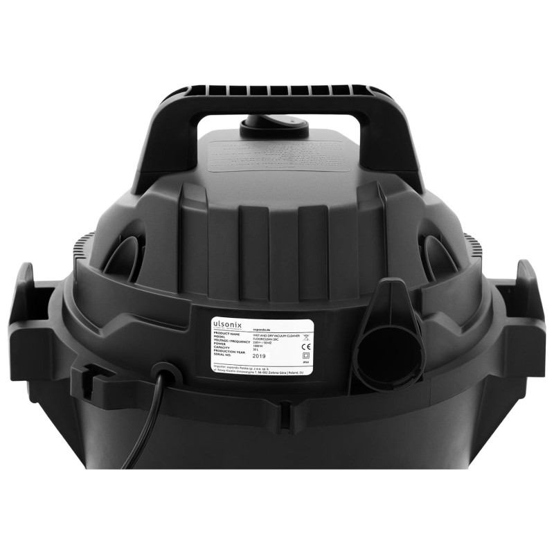 Pramoninis mobilus biuro ir sandėlio dulkių siurblys su medžiaginiu filtru 1 kW 20 l