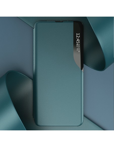 Elegantiškas Eco Leather View Case dėklas su atverčiamu dangteliu ir stovo funkcija, skirta Samsung Galaxy A22 4G mėlyna... Elegantiškas Eco Leather View Case dėklas su atverčiamu dangteliu ir stovo funkcija, skirta Samsung Galaxy A22 4G mėlyna...