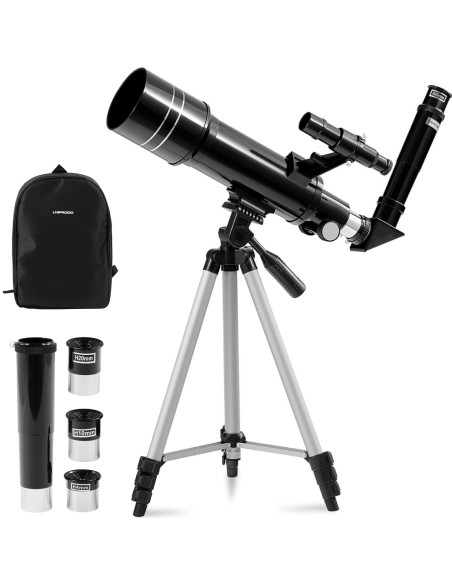 Astronominis refraktorinis teleskopas, skirtas 400 mm skersmens žvaigždžių stebėjimui. 70 mm Astronominis refraktorinis teleskopas, skirtas 400 mm skersmens žvaigždžių stebėjimui. 70 mm