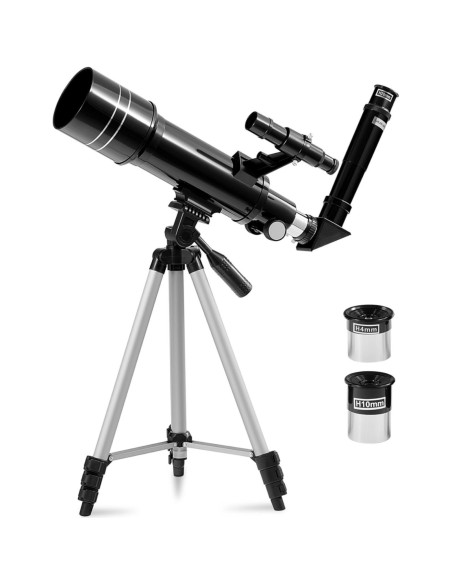 Astronominis refraktorinis teleskopas, skirtas 400 mm skersmens žvaigždžių stebėjimui. 70 mm Astronominis refraktorinis teleskopas, skirtas 400 mm skersmens žvaigždžių stebėjimui. 70 mm