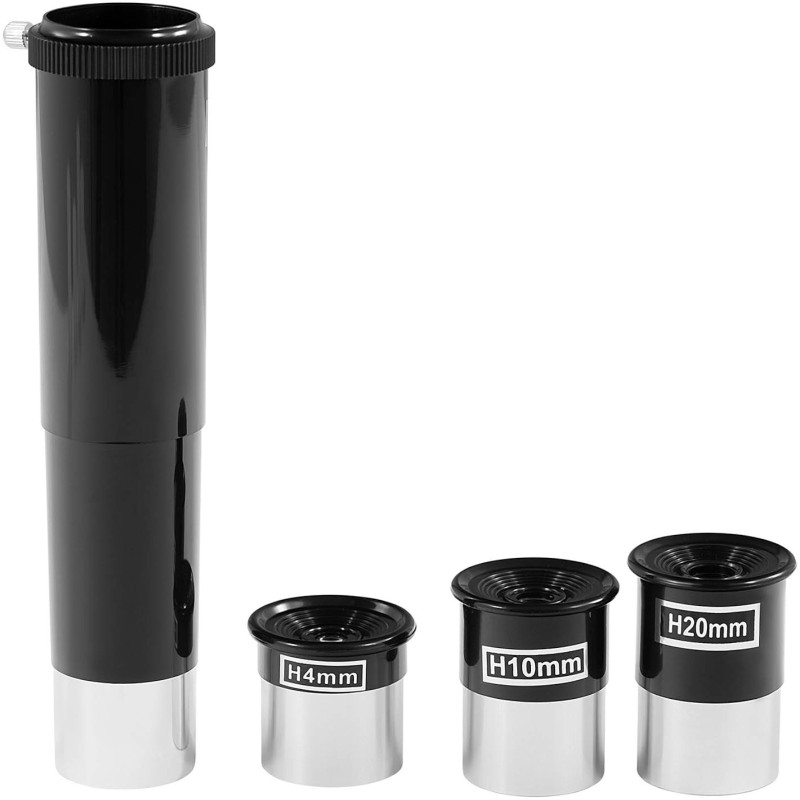 Astronominis refraktorinis teleskopas, skirtas 400 mm skersmens žvaigždžių stebėjimui. 70 mm