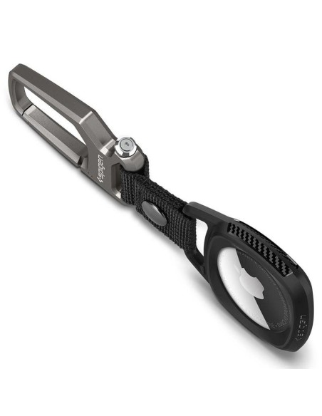 Spigen Rugged Armor dėklas Apple AirTag - matinė juoda Spigen Rugged Armor dėklas Apple AirTag - matinė juoda