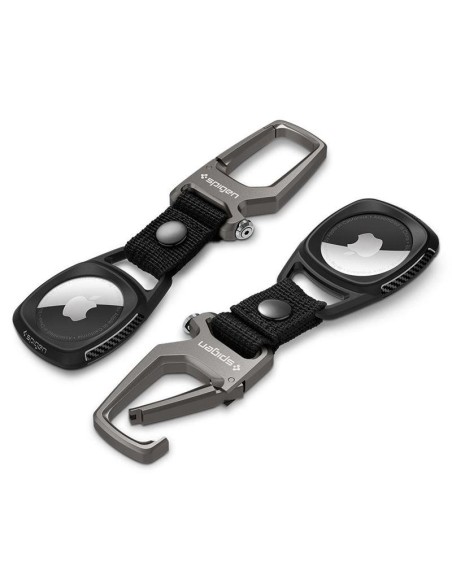 Spigen Rugged Armor dėklas Apple AirTag - matinė juoda Spigen Rugged Armor dėklas Apple AirTag - matinė juoda