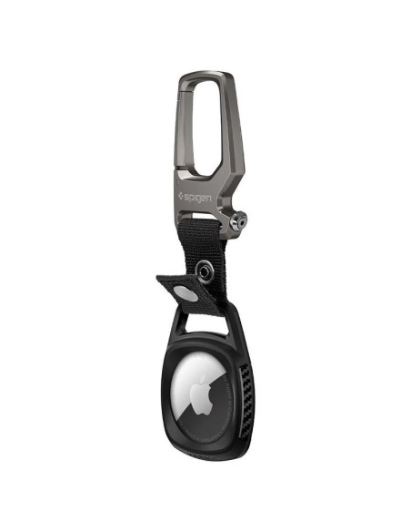 Spigen Rugged Armor dėklas Apple AirTag - matinė juoda Spigen Rugged Armor dėklas Apple AirTag - matinė juoda