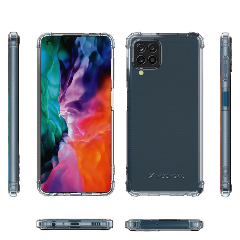 Wozinsky Anti Shock Armor Dėklas, skirtas Samsung Galaxy A22 4G Skaidrus