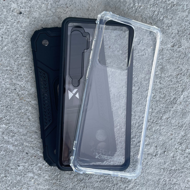 Wozinsky Anti Shock Armor Dėklas, skirtas Samsung Galaxy A22 4G Skaidrus