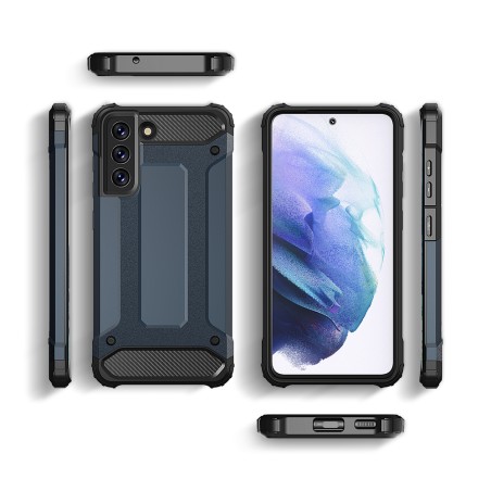Hybrid Armor šarvuotas hibridinis dėklo dangtelis, skirtas Samsung Galaxy S21 FE auksui Hybrid Armor šarvuotas hibridinis dėklo dangtelis, skirtas Samsung Galaxy S21 FE auksui