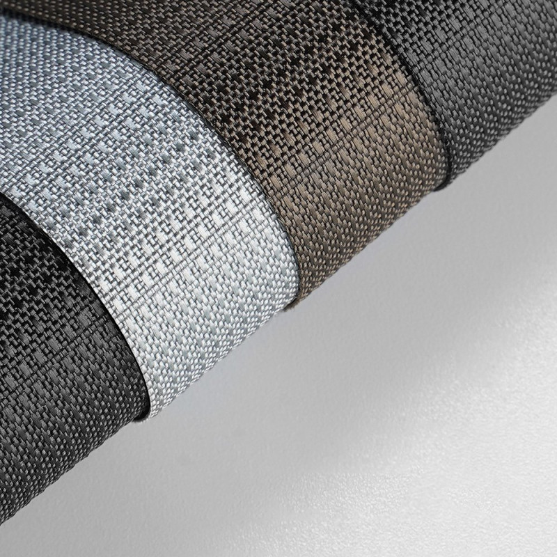 Dux Ducis Fino dėklo dangtelis, padengtas nailono medžiaga, skirtas Samsung Galaxy A22 4G juodas