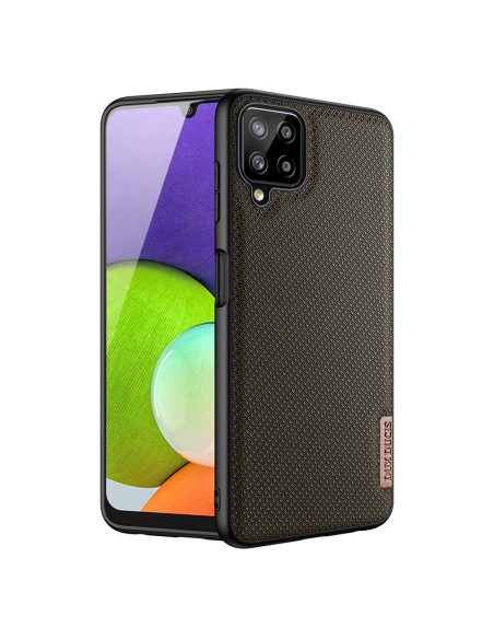 Dux Ducis Fino dėklo dangtelis, padengtas nailono medžiaga, skirtas Samsung Galaxy A22 4G žaliai Dux Ducis Fino dėklo dangtelis, padengtas nailono medžiaga, skirtas Samsung Galaxy A22 4G žaliai