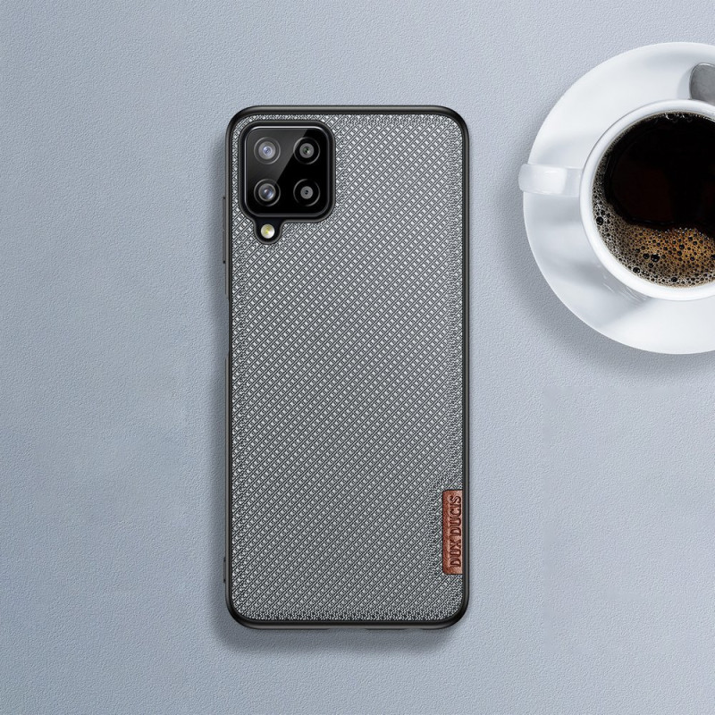 Dux Ducis Fino dėklo dangtelis, padengtas nailono medžiaga, skirtas Samsung Galaxy A22 4G žaliai