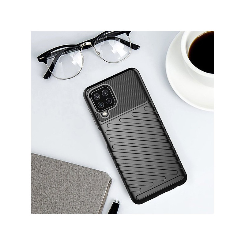 Thunder Case lankstus šarvuotas dėklas, skirtas Samsung Galaxy A22 4G mėlynas