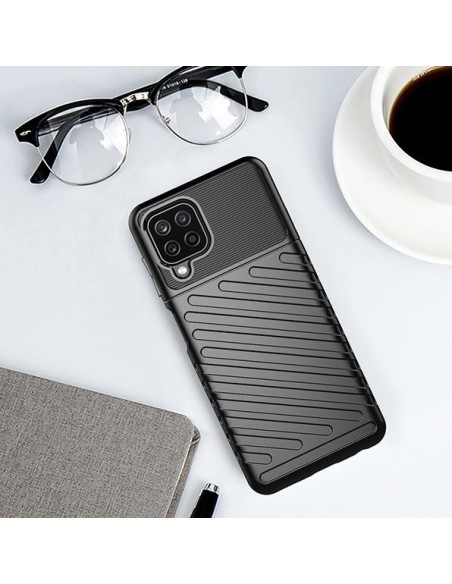 Thunder Case lankstus šarvuotas dėklas, skirtas Samsung Galaxy A22 4G mėlynas