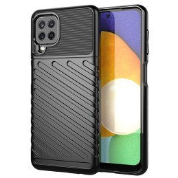 Thunder Case lankstus šarvuotas dėklas Samsung Galaxy A22 4G juodas