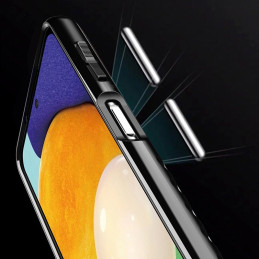 Thunder Case lankstus šarvuotas dėklas Samsung Galaxy A22 4G juodas