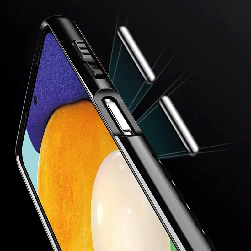 Thunder Case lankstus šarvuotas dėklas Samsung Galaxy A22 4G juodas