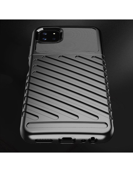 Thunder Case lankstus šarvuotas dėklas, skirtas Samsung Galaxy A22 5G mėlynas