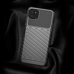 Thunder Case lankstus šarvuotas dėklas Samsung Galaxy A22 5G juodas