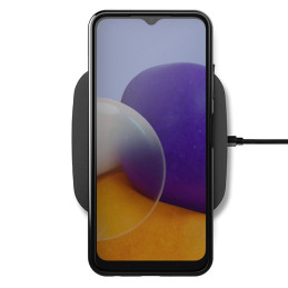 Thunder Case lankstus šarvuotas dėklas Samsung Galaxy A22 5G juodas