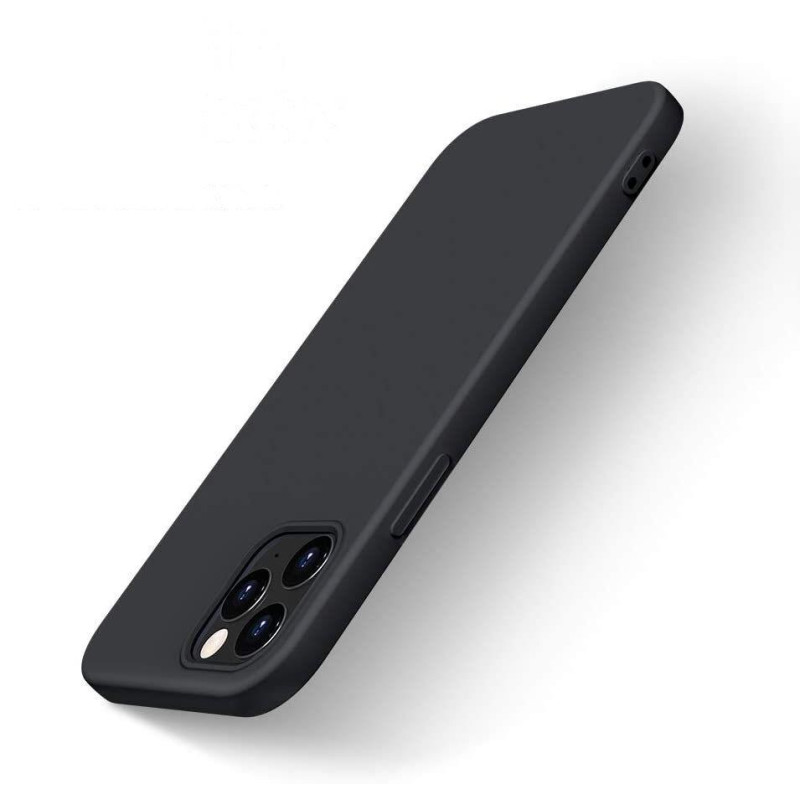 Silikoninis dėklas Lankstus silikoninis dėklo dangtelis Xiaomi Redmi Note 10 5G / Poco M3 Pro Black