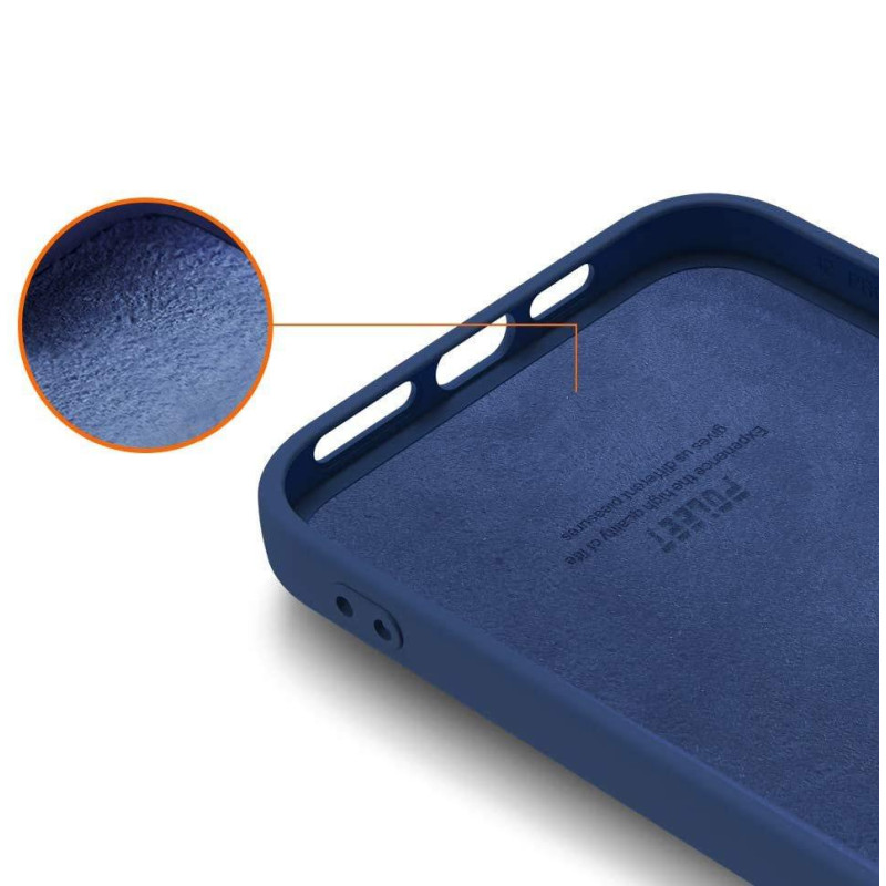 Silikoninis dėklas Lankstus silikoninis dėklo dangtelis Xiaomi Redmi Note 10 5G / Poco M3 Pro Blue