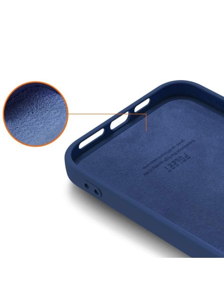 Silikoninis dėklas Lankstus silikoninis dėklo dangtelis Xiaomi Redmi Note 10 5G / Poco M3 Pro Blue Silikoninis dėklas Lankstus silikoninis dėklo dangtelis Xiaomi Redmi Note 10 5G / Poco M3 Pro Blue