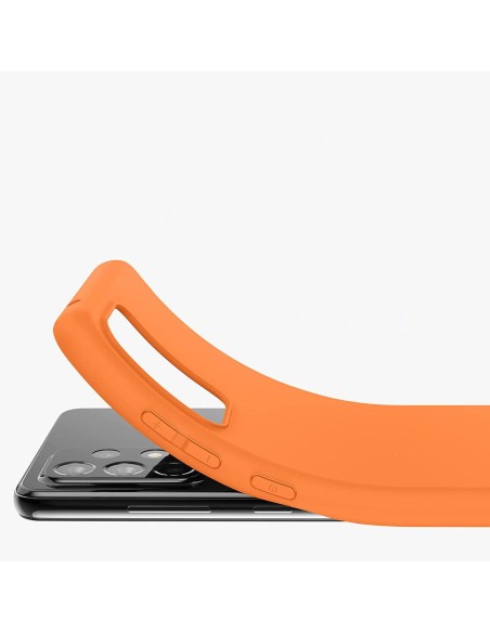 Silicone Case lankstus silikoninis dėklo dangtelis, skirtas Samsung Galaxy A22 4G raudonas