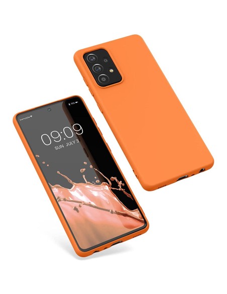 Silicone Case lankstus silikoninis dėklo dangtelis, skirtas Samsung Galaxy A22 4G raudonas