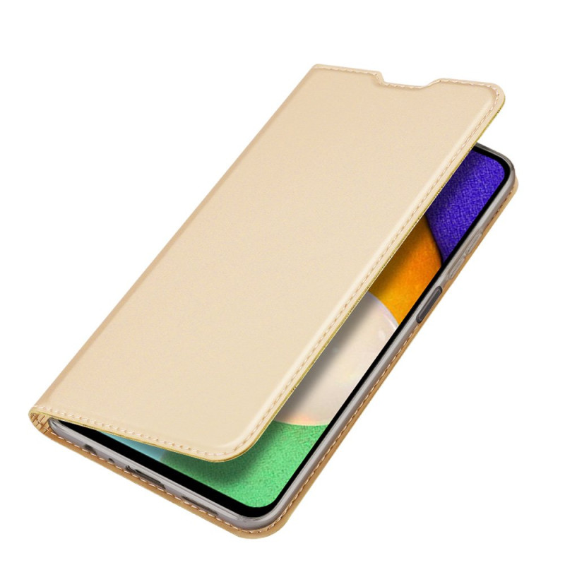 Dux Ducis Skin Pro dėklo dėklo dangtelis su atvartu, skirtas Samsung Galaxy A03s auksui