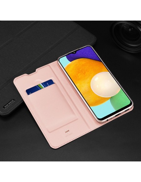 Dux Ducis Skin Pro dėklo dėklo dangtelis su atvartu, skirtas Samsung Galaxy A03s auksui Dux Ducis Skin Pro dėklo dėklo dangtelis su atvartu, skirtas Samsung Galaxy A03s auksui