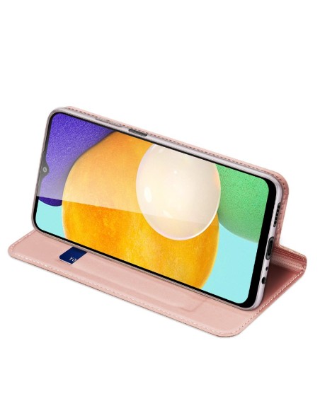 Dux Ducis Skin Pro dėklo dėklo dangtelis su atvartu, skirtas Samsung Galaxy A03s rožinės spalvos Dux Ducis Skin Pro dėklo dėklo dangtelis su atvartu, skirtas Samsung Galaxy A03s rožinės spalvos