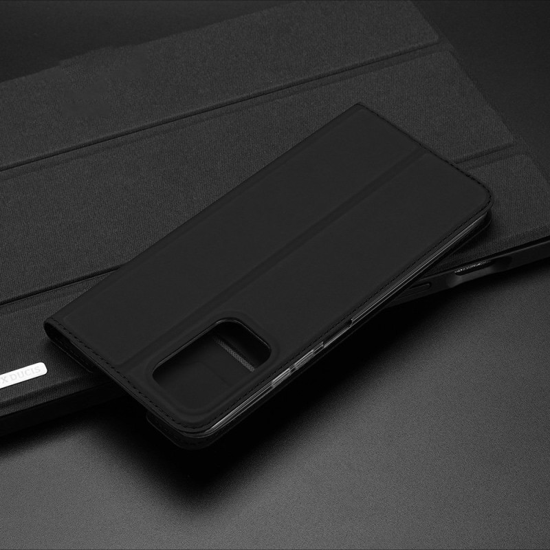 Dux Ducis Skin Pro dėklo dėklo dangtelis su atvartu, skirtas Samsung Galaxy A03s rožinės spalvos