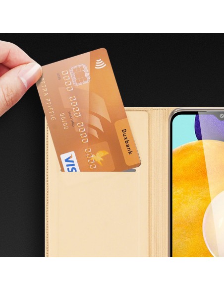 Dux Ducis Skin Pro dėklo dėklo dangtelis su atvartu, skirtas Samsung Galaxy A03s rožinės spalvos Dux Ducis Skin Pro dėklo dėklo dangtelis su atvartu, skirtas Samsung Galaxy A03s rožinės spalvos