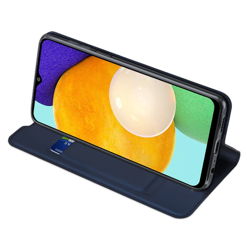 Dux Ducis Skin Pro dėklo dėklo dangtelis su atvartu, skirtas Samsung Galaxy A03s mėlynai