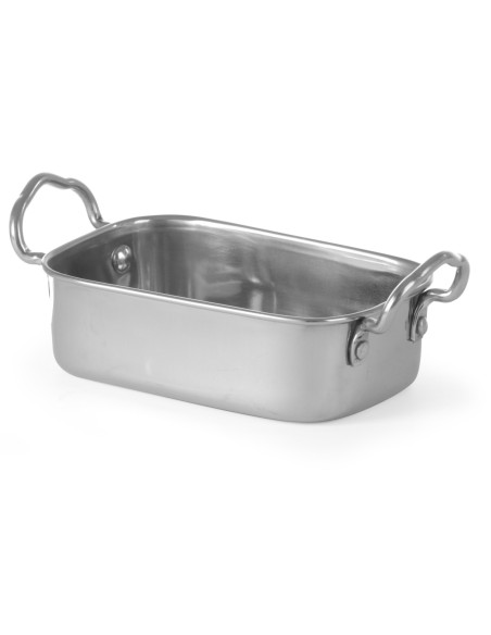 Mažas nerūdijančio plieno užkandžių padėklas 185x95x45mm - Hendi 426487 Mažas nerūdijančio plieno užkandžių padėklas 185x95x45mm - Hendi 426487