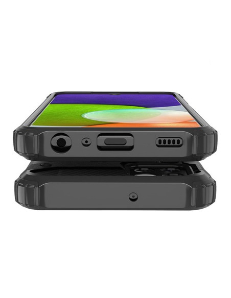 Hybrid Armor šarvuotas hibridinis dėklo dangtelis, skirtas Samsung Galaxy A22 4G auksui Hybrid Armor šarvuotas hibridinis dėklo dangtelis, skirtas Samsung Galaxy A22 4G auksui